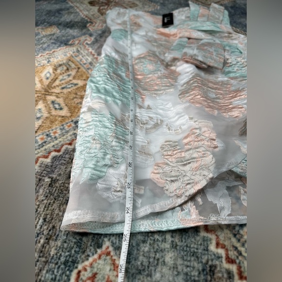 Lulu's Floral Mini Dress in Pastel Hues - Picture 2 of 7